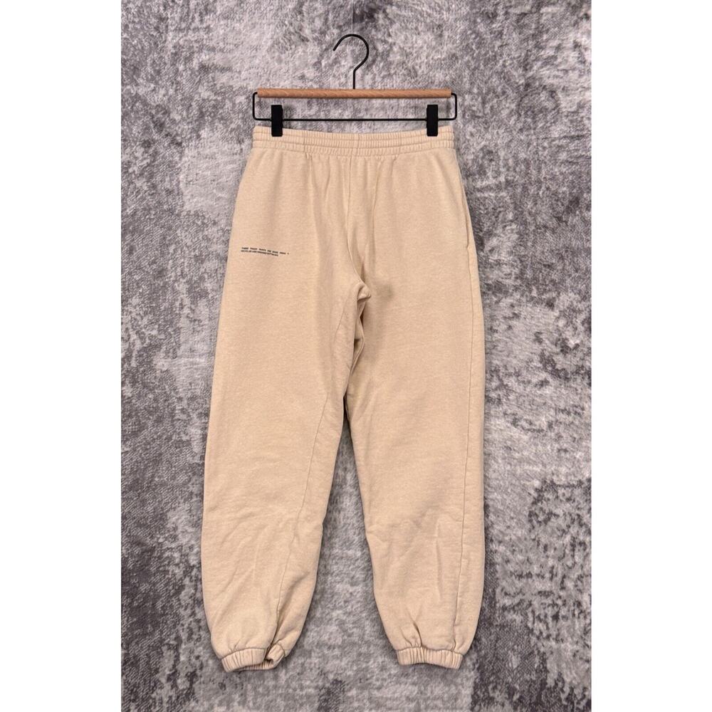 Pangaia Pants XS Unisex Cream Drawstring Waist Jogger Sweatpants